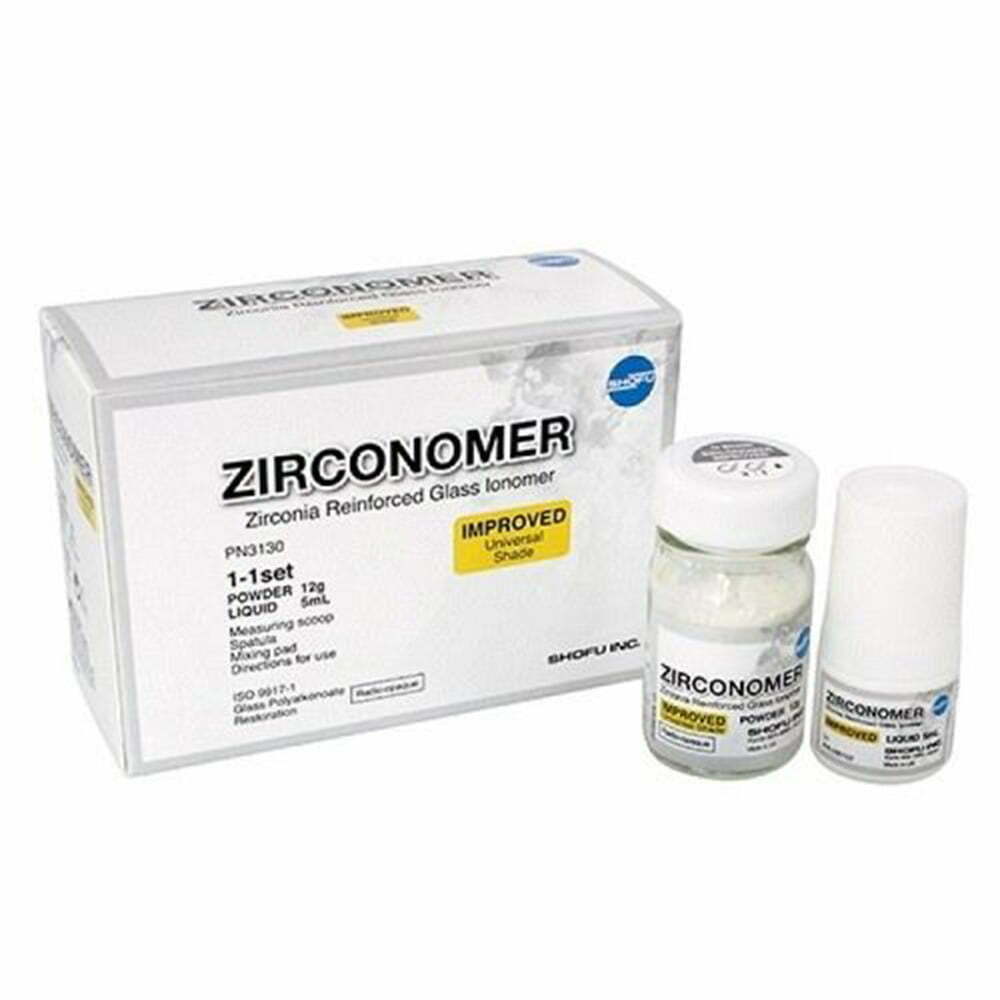 گلاس آینومر سلف شوفو | Zirconomer