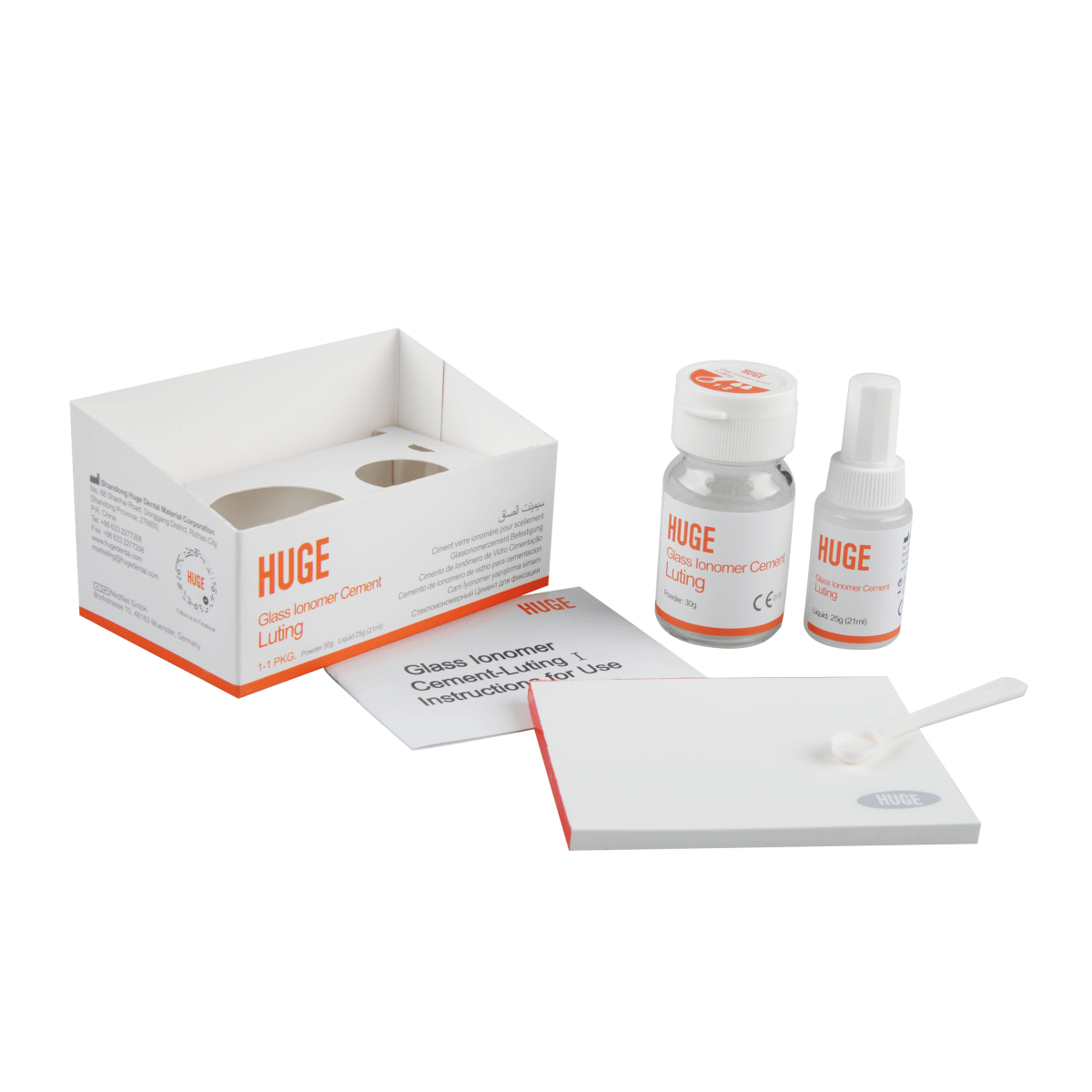 گلاس آینومر لوتینگ هیوج | Cement Luting Huge
