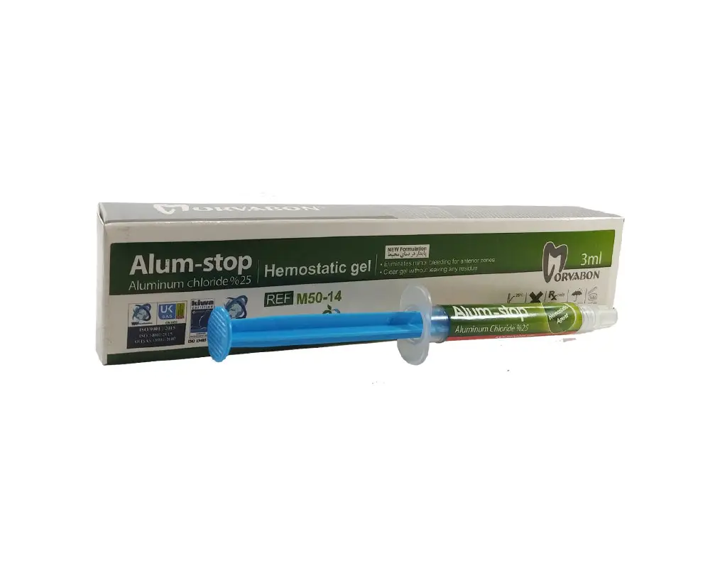 ژل هموستات مروابن انعقاد خون Alum-Stop Gel - Image 2