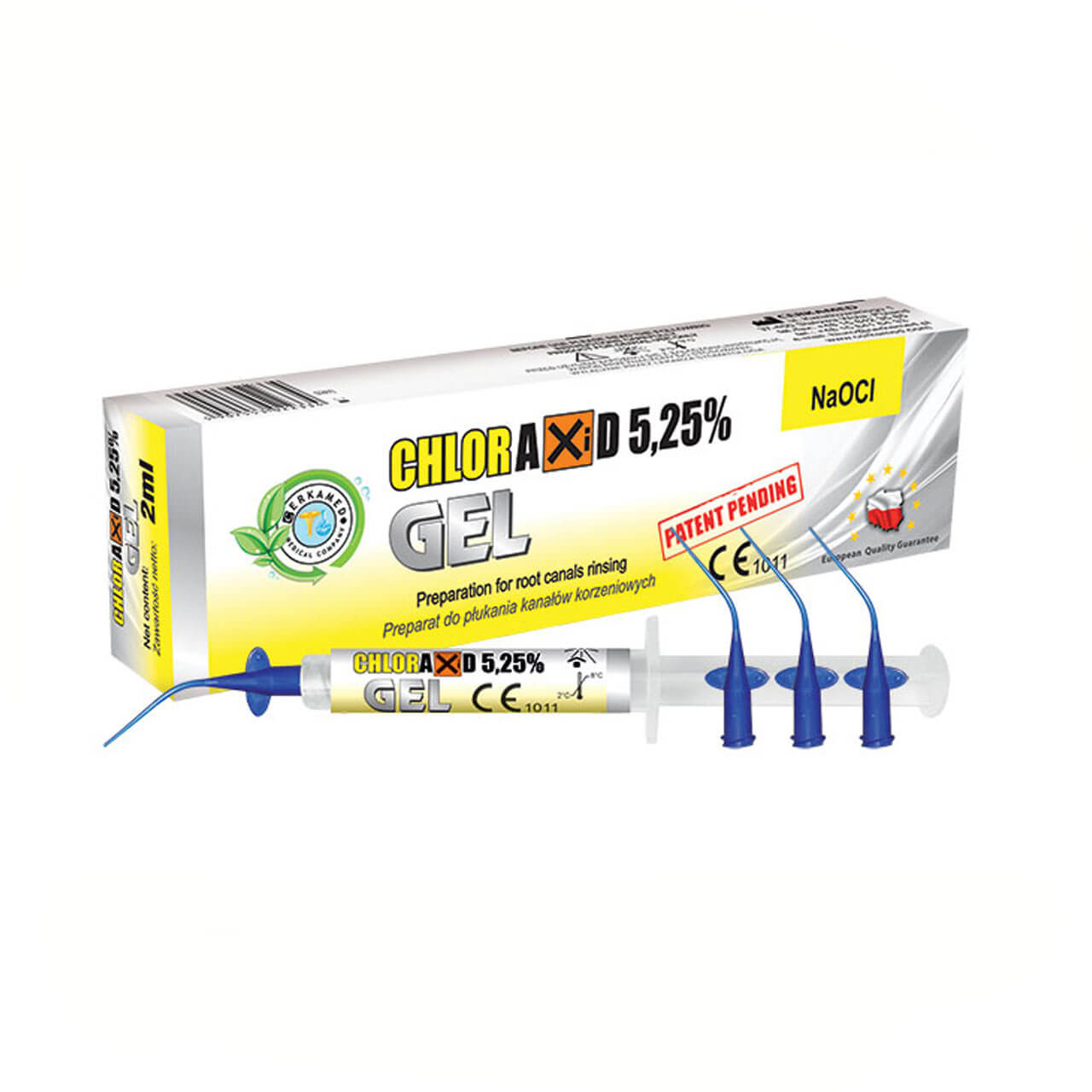 ژل هیپوکلریت 5.25% Cerkamed