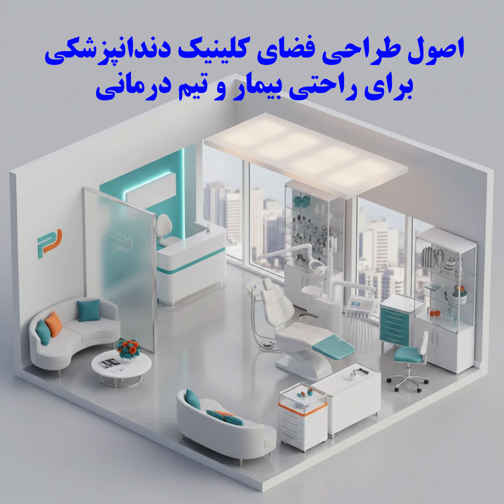 اصول طراحی فضای کلینیک دندانپزشکی برای راحتی بیمار و تیم درمانی