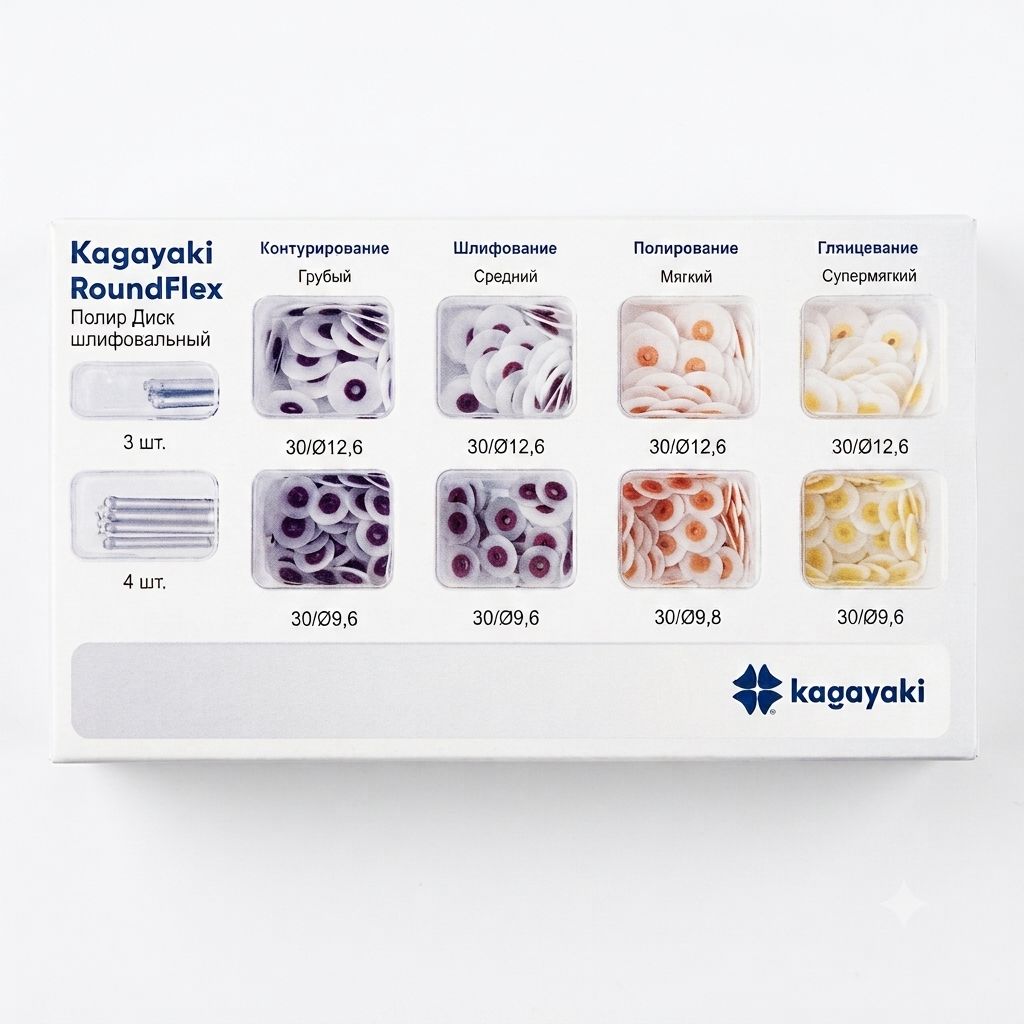 کیت دیسک و ماندرل کاگایاکی | Kagayaki RoundFlex